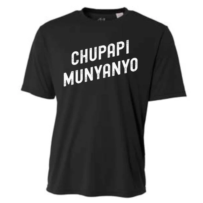 Funny Chupapi Munyanyo Muñaño Prank Meme Graphic Cooling Performance Crew T-Shirt