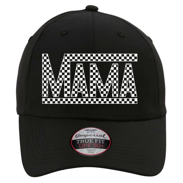 Funny Checkered Mama Black White Gift Women The Original Performance Cap