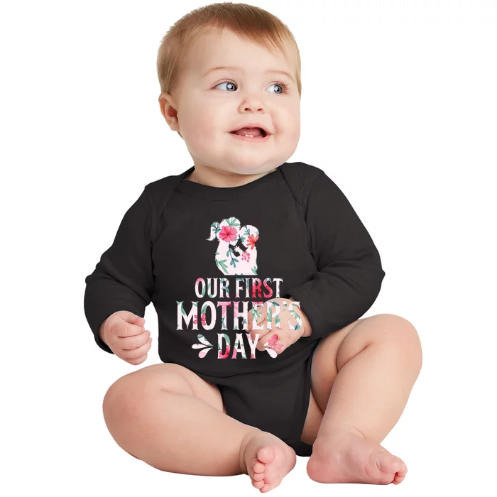 Funny Cute Mothers Day Gift Baby Long Sleeve Bodysuit