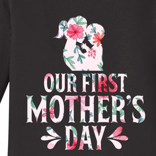 Funny Cute Mothers Day Gift Baby Long Sleeve Bodysuit