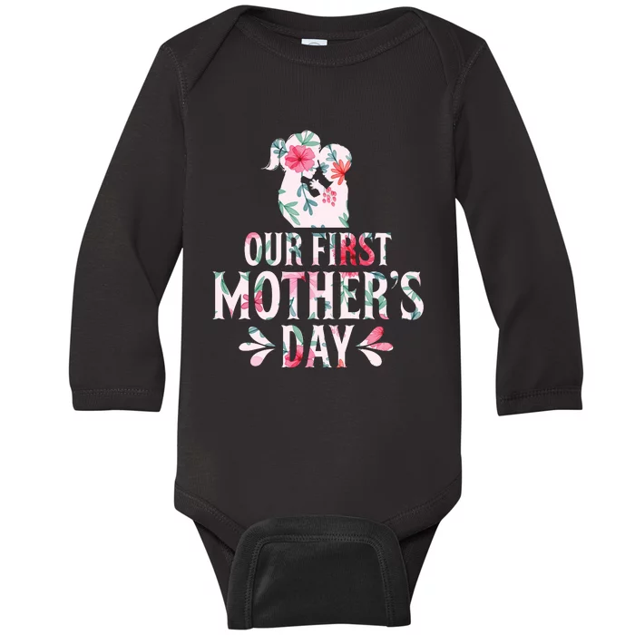 Funny Cute Mothers Day Gift Baby Long Sleeve Bodysuit