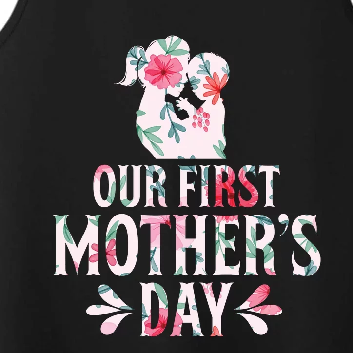 Funny Cute Mothers Day Gift Performance Tank