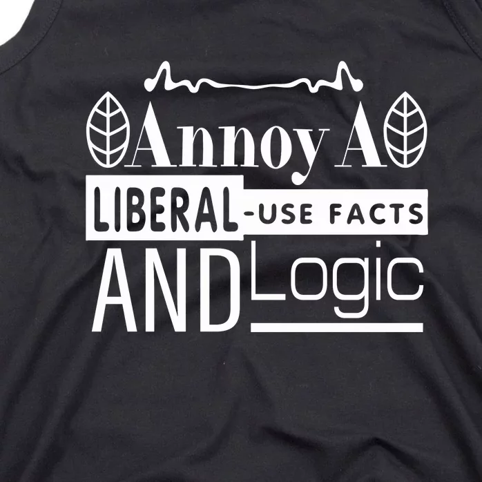 Funny Conservative MAGA Republican Anti Liberal Tank Top