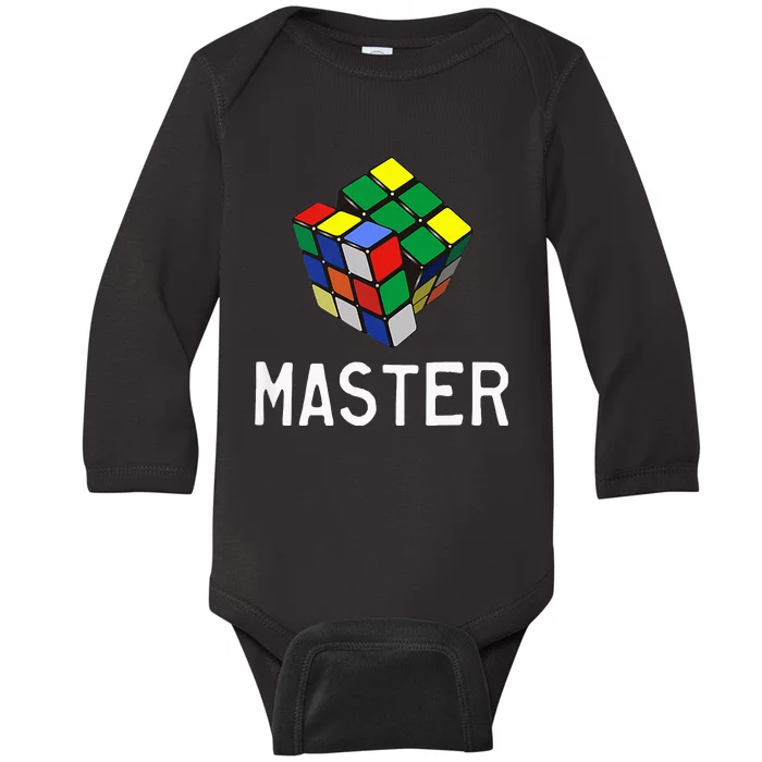 Fun Cube Master Baby Long Sleeve Bodysuit