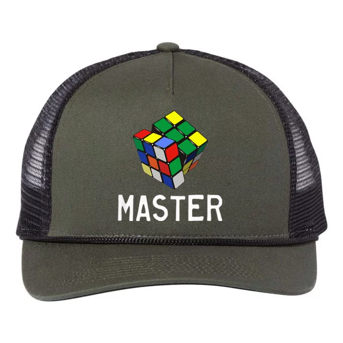 Fun Cube Master Retro Rope Trucker Hat Cap