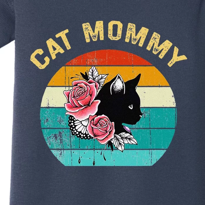 Funny Cat Mommy Cat Best Cat Mom Ever Meow With My Cat Baby Bodysuit