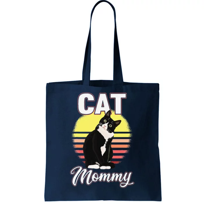 Funny Cat Mommy For Cat Lovers Tote Bag