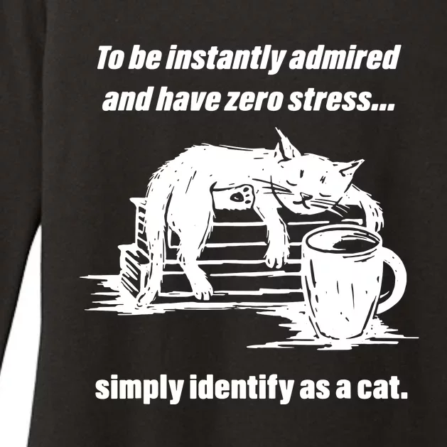 Funny Cat Meme To Have Womens CVC Long Sleeve Shirt