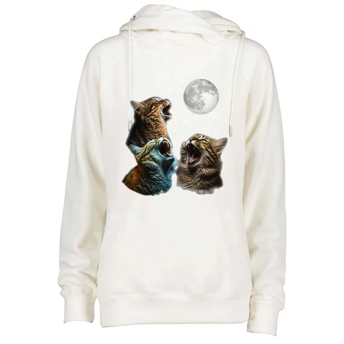 Just A Girl Who Loves Cats Cute Cat Lover Womens Funnel Neck Pullover Hood