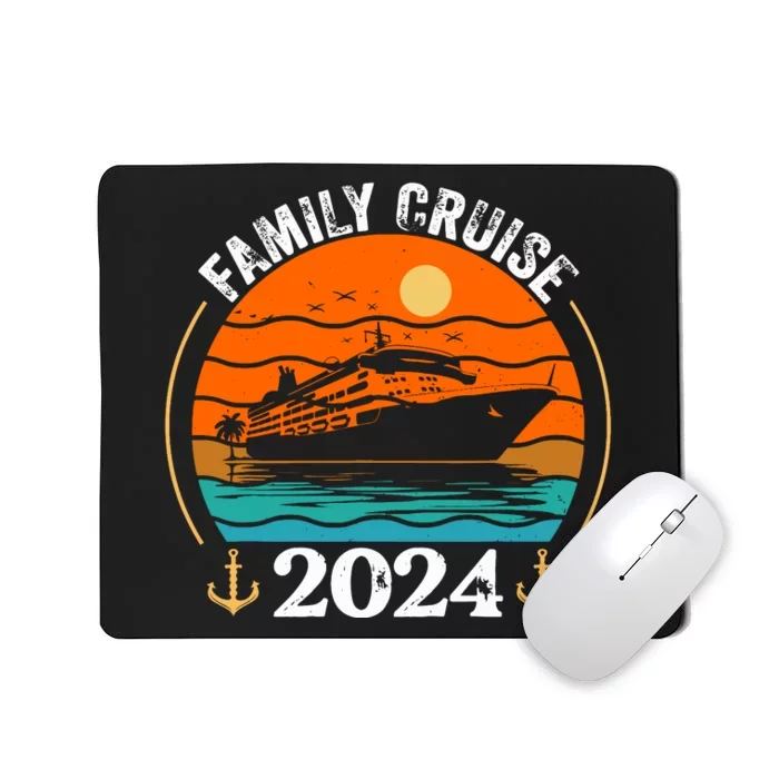 Family Cruise Matching 2024 Family Cruise Trip 2024 Mousepad