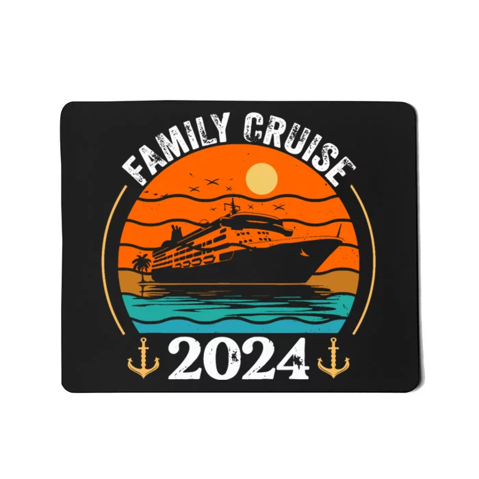 Family Cruise Matching 2024 Family Cruise Trip 2024 Mousepad