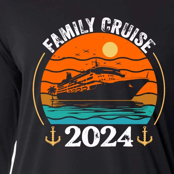 Family Cruise Matching 2024 Family Cruise Trip 2024 Cooling Performance Long Sleeve Crew