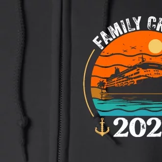 Family Cruise Matching 2024 Family Cruise Trip 2024 Full Zip Hoodie