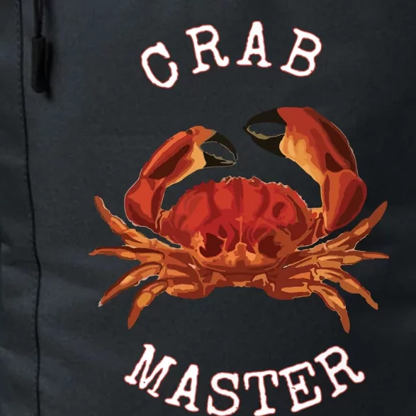 FUN CRAB MASTER I LOVE CRABBING & FISHING SEAFOOD HUNTER Daily Commute Backpack