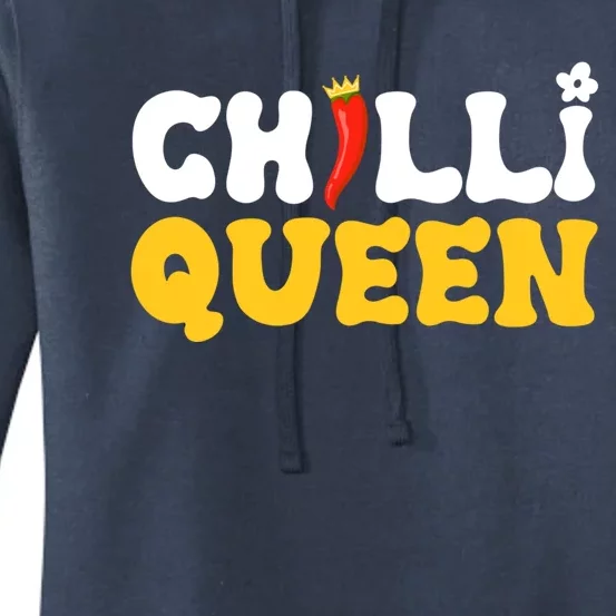 Funny Chilli Mom Queen Spicy Vegetable Mothers' Day Gardener Gift Women's Pullover Hoodie