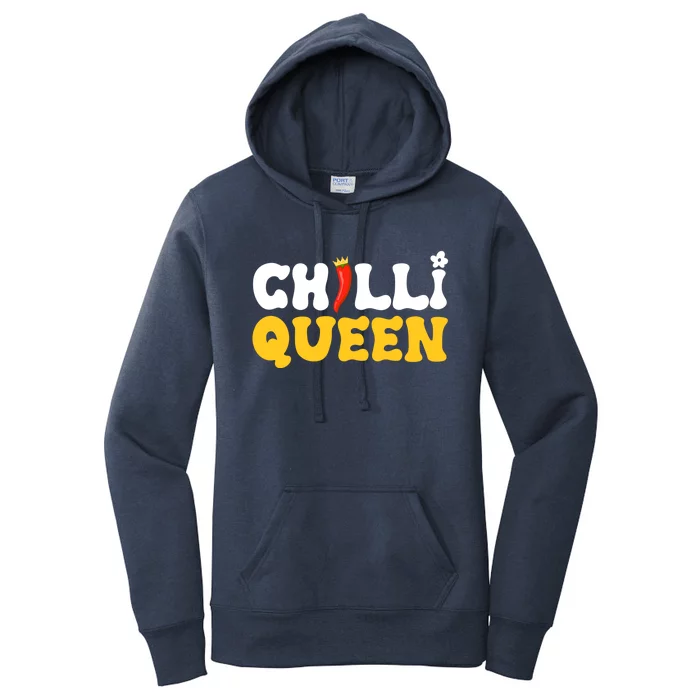 Funny Chilli Mom Queen Spicy Vegetable Mothers' Day Gardener Gift Women's Pullover Hoodie