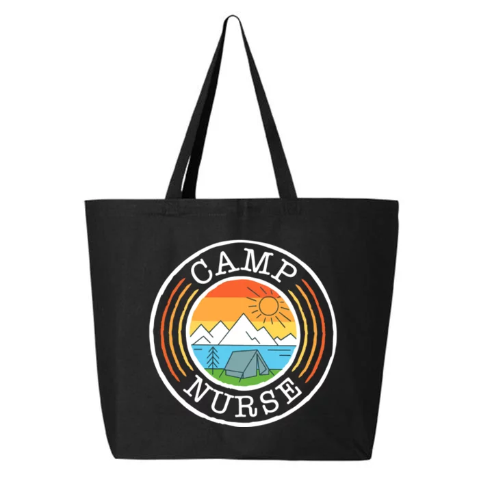 Funny Camp Nurses For Summer Camp Nurse Nursing 25L Jumbo Tote