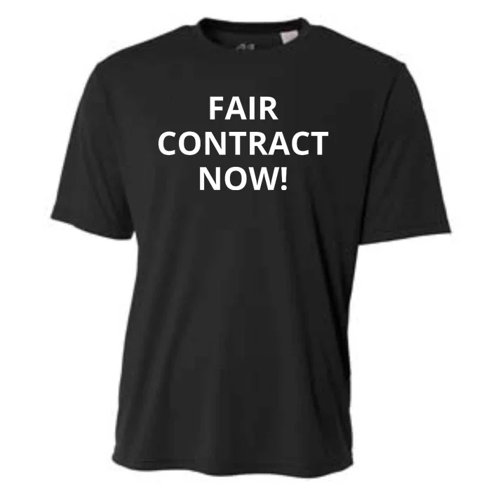 Fair Contract Now Cooling Performance Crew T-Shirt