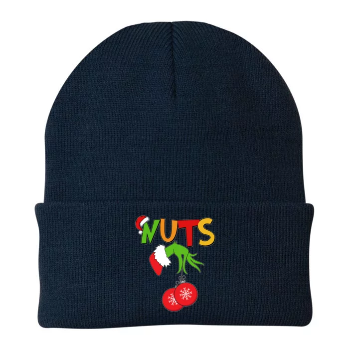 Funny Christmas Nuts Matching Couple Knit Cap Winter Beanie