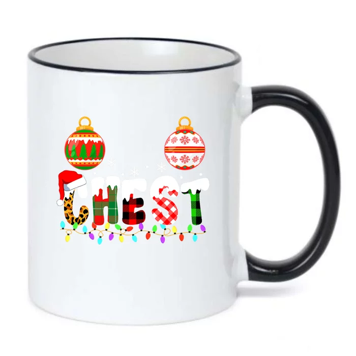 Funny Chest Nuts Couples Christmas Chestnuts Adult Matching Gift Black Color Changing Mug