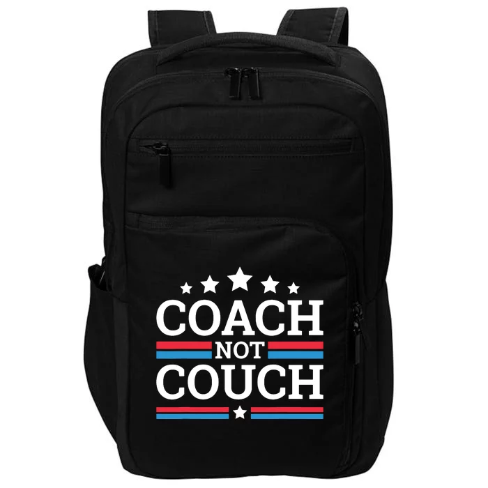 Funny Coach Not Couch 2024 Impact Tech Backpack