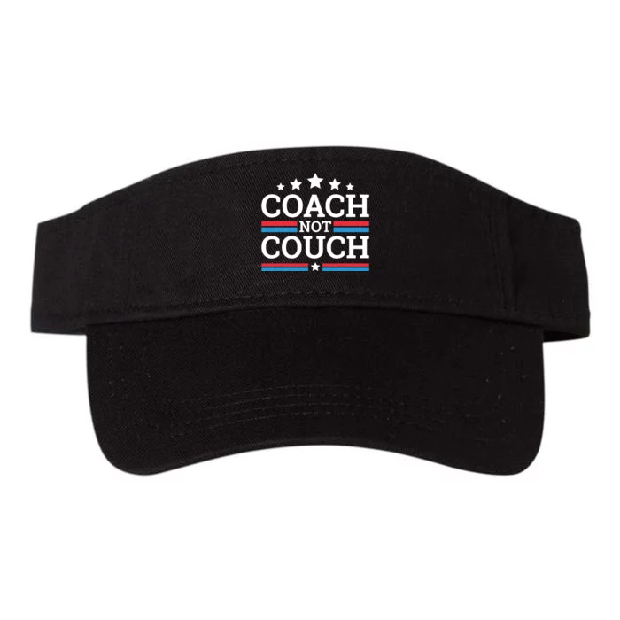 Funny Coach Not Couch 2024 Valucap Bio-Washed Visor