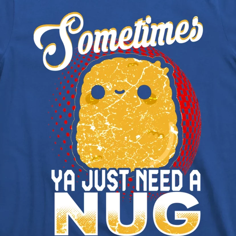 Funny Chicken Nugget Fast Food Cool Gift T-Shirt