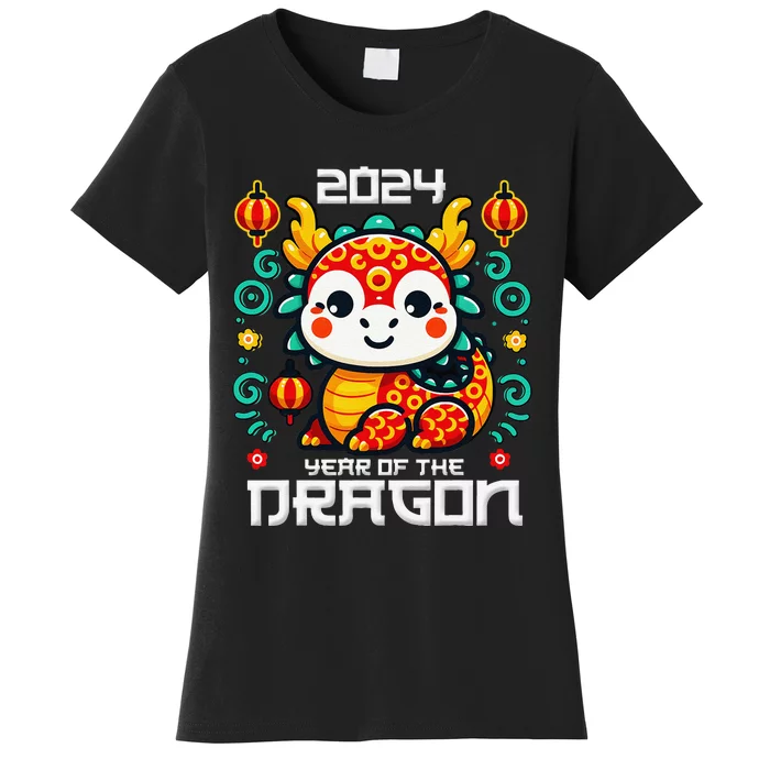 Funny Chinese New Year 2024 Year Of The Dragon 2024 Women's T-Shirt