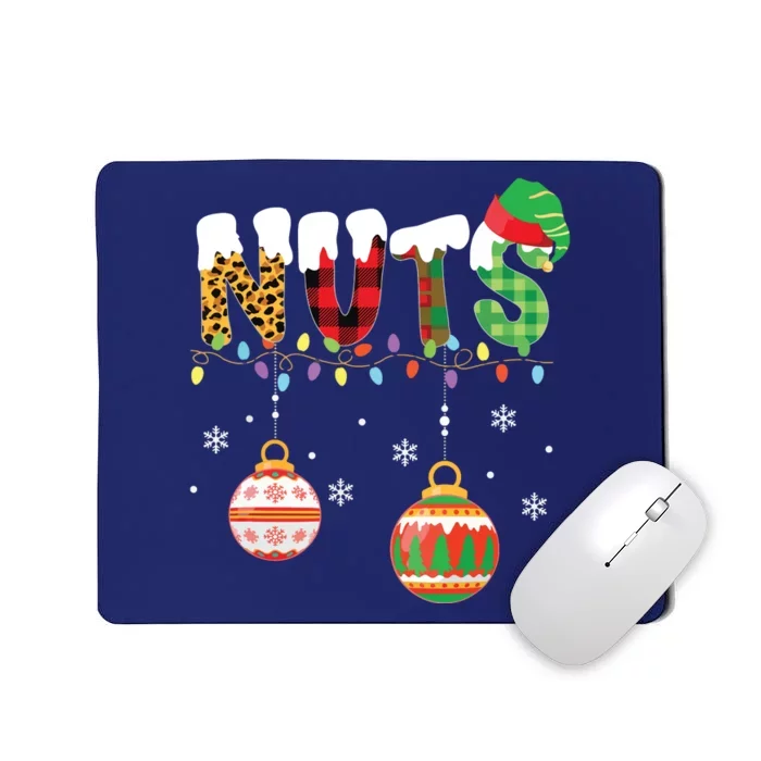 Funny Chest Nuts Couples Christmas Chestnuts Adult Mousepad