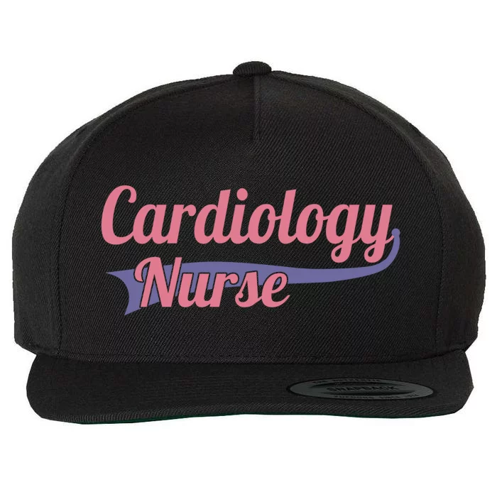 Funny Cardiology Nurse Practitioner Medical Student Gift Wool Snapback Cap