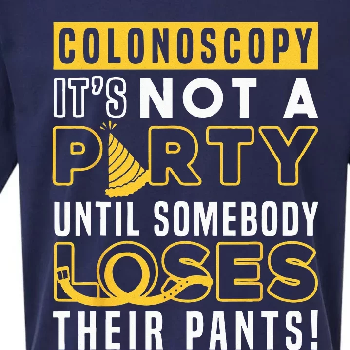 Funny Colonoscopy Not Party Gastroenterology Endoscopy Sueded Cloud Jersey T-Shirt