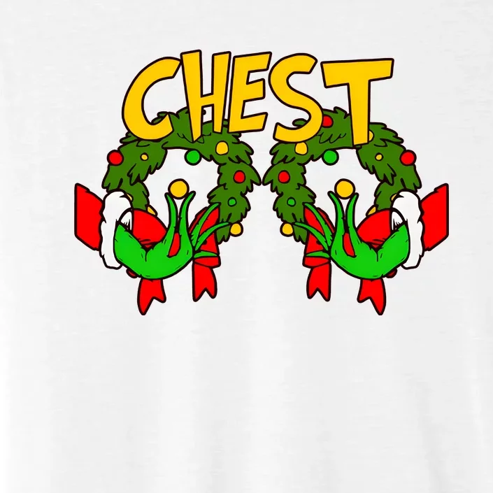 Funny Chest Nuts Couples Matching Christmas Humor Boobs Adult Joke ChromaSoft Performance T-Shirt