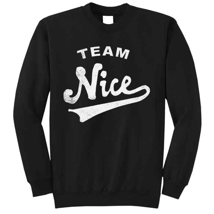 Funny Christmas Naughty or Nice Team Nice Sweatshirt