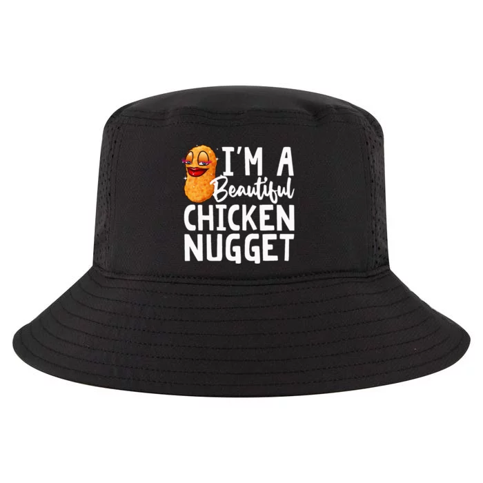 Funny Chicken Nugget Design For Kids Nuggets Lover Cool Comfort Performance Bucket Hat