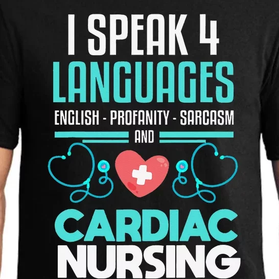 Funny Cardiac Nurse Joke Cardiology Nurse Pajama Set