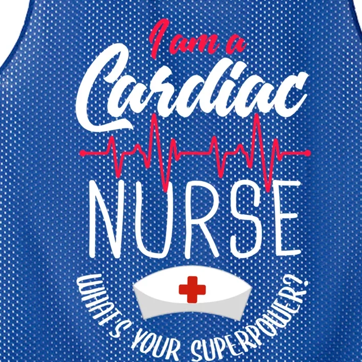 Funny Cardiac Nurse Gift Cardiac Nursing Cardiac Nurse Meaningful Gift Mesh Reversible Basketball Jersey Tank