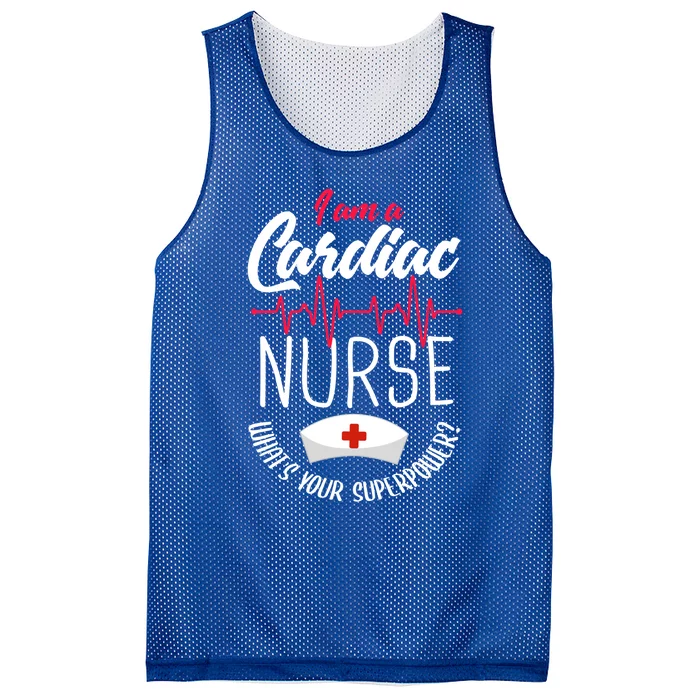 Funny Cardiac Nurse Gift Cardiac Nursing Cardiac Nurse Meaningful Gift Mesh Reversible Basketball Jersey Tank