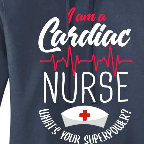 Funny Cardiac Nurse Gift Cardiac Nursing Cardiac Nurse Meaningful Gift Women's Pullover Hoodie