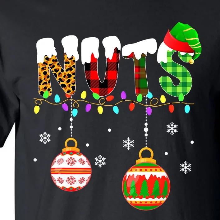 Funny Chest Nuts Couples Christmas Chestnuts Adult Matching Tall T-Shirt