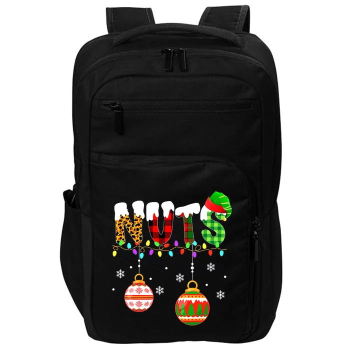 Funny Chest Nuts Couples Christmas Chestnuts Adult Matching Impact Tech Backpack