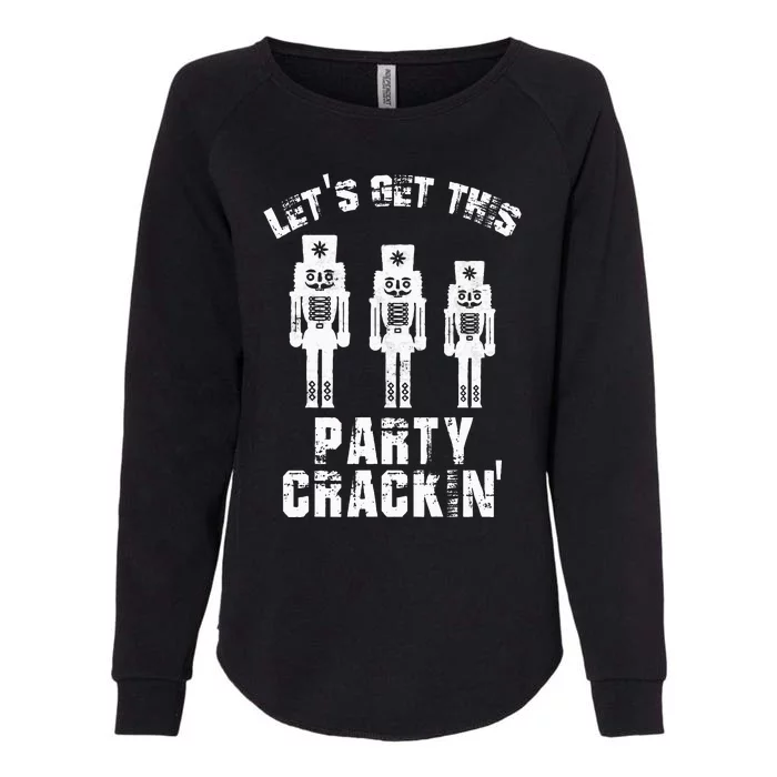 Funny Christmas Nutcracker Design Group Party Matching Set Womens California Wash Sweatshirt