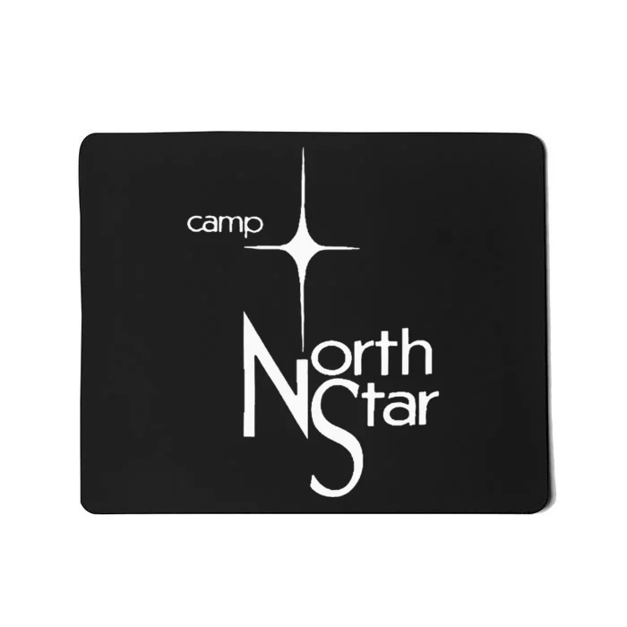 Funny Camp North Star Summer Camp Comedy Gift Lover Mousepad