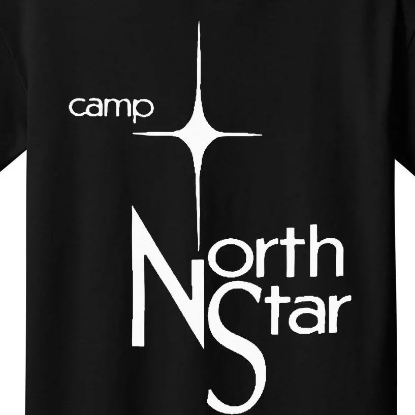 Funny Camp North Star Summer Camp Comedy Gift Lover Kids T-Shirt