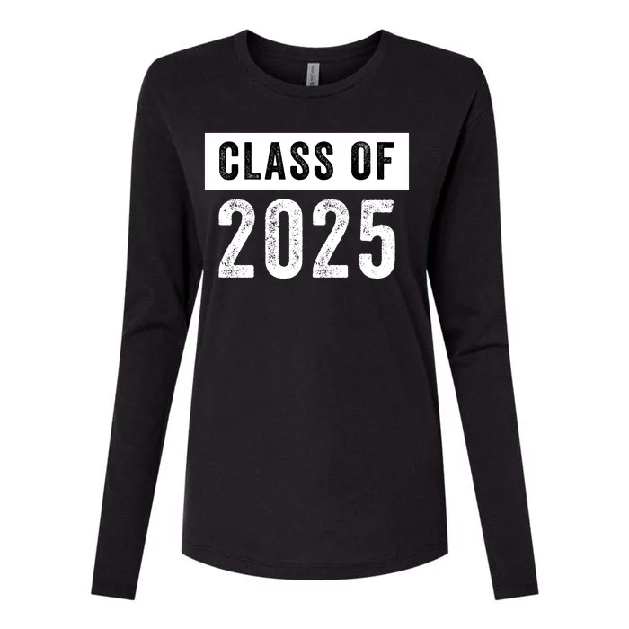 Funny Class Of 2025 Graduation 2025 Senior Senior Class Funny 2025 Graduation Womens Cotton Relaxed Long Sleeve T-Shirt