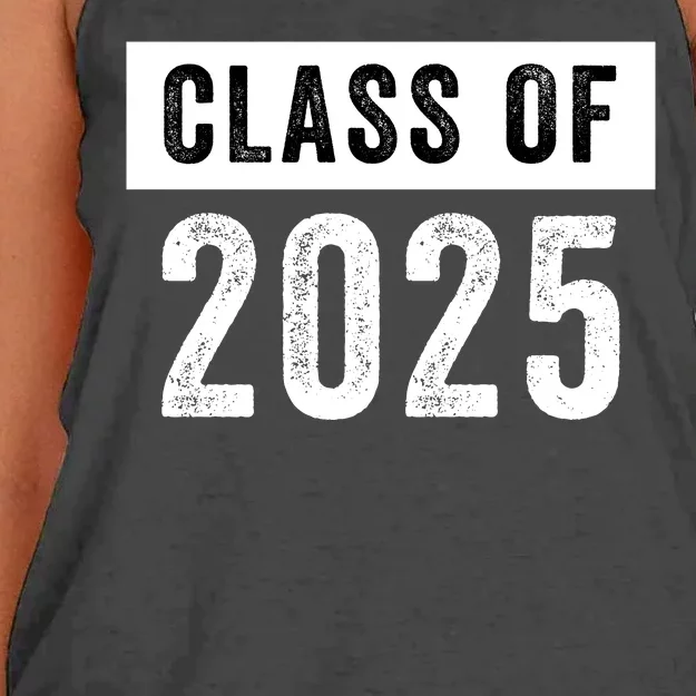 Funny Class Of 2025 Graduation 2025 Senior Senior Class Funny 2025 Graduation Women's Knotted Racerback Tank