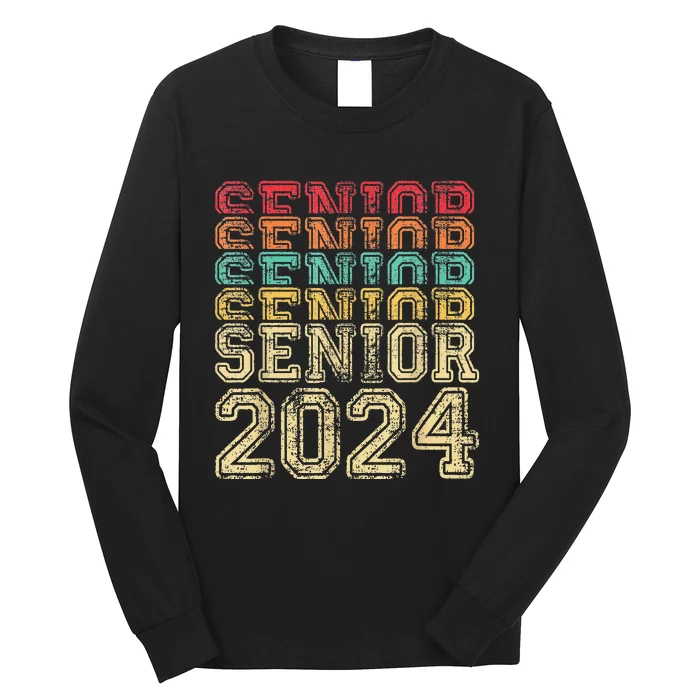 Class of 2024, Senior 2024 T-shirt, Retro Awesome Graduation Gift, Adults