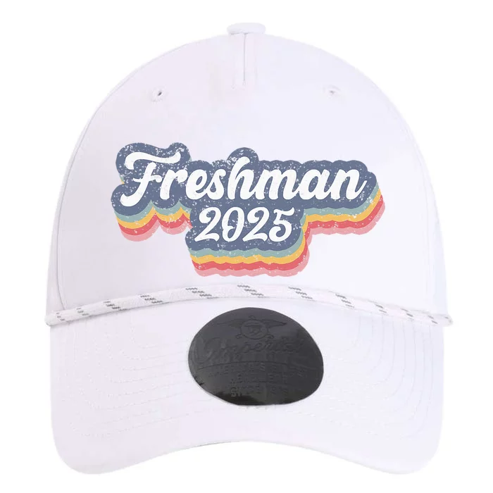 Freshman Class Of 2025 Retro Vintage 1st Day Of High School Performance The Dyno Cap