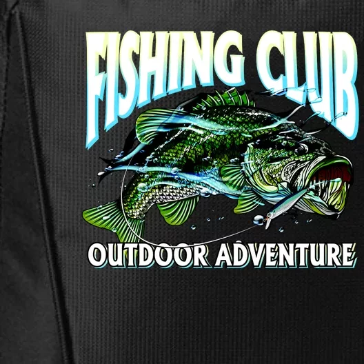 Fishing Club Outdoor Adventure City Backpack