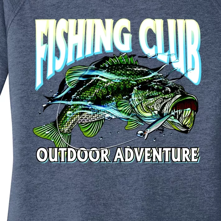 Fishing Club Outdoor Adventure Women's Perfect Tri Tunic Long Sleeve Shirt