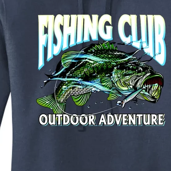 Fishing Club Outdoor Adventure Women's Pullover Hoodie